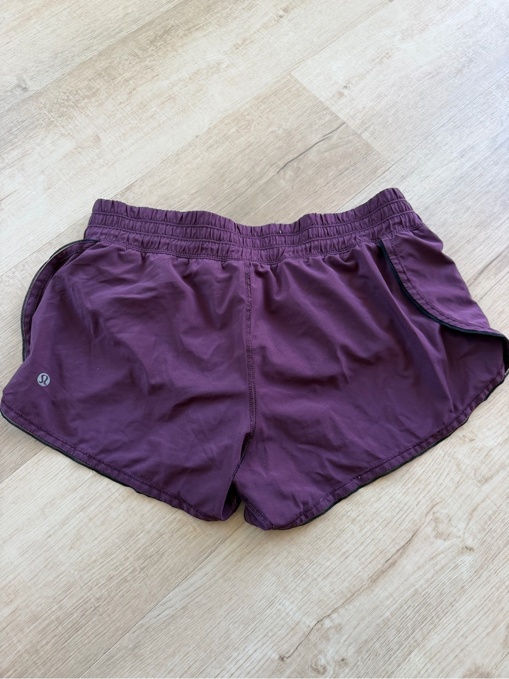 lululemon athletica Deep Plum Athletic Shorts